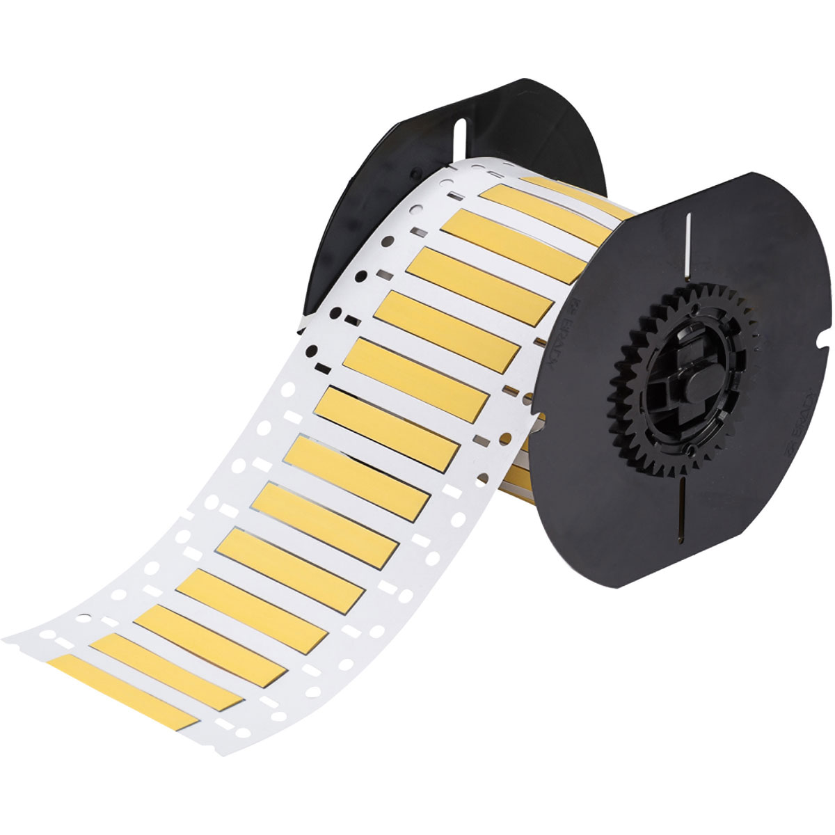 140921-B33D-187-2-7641Y PermaSleeve halogeenvrije krimpkousen met lage rookemissie voor BBP33/i3300-printers, 50,80 mm (B) x 8,51 mm (H), Geel