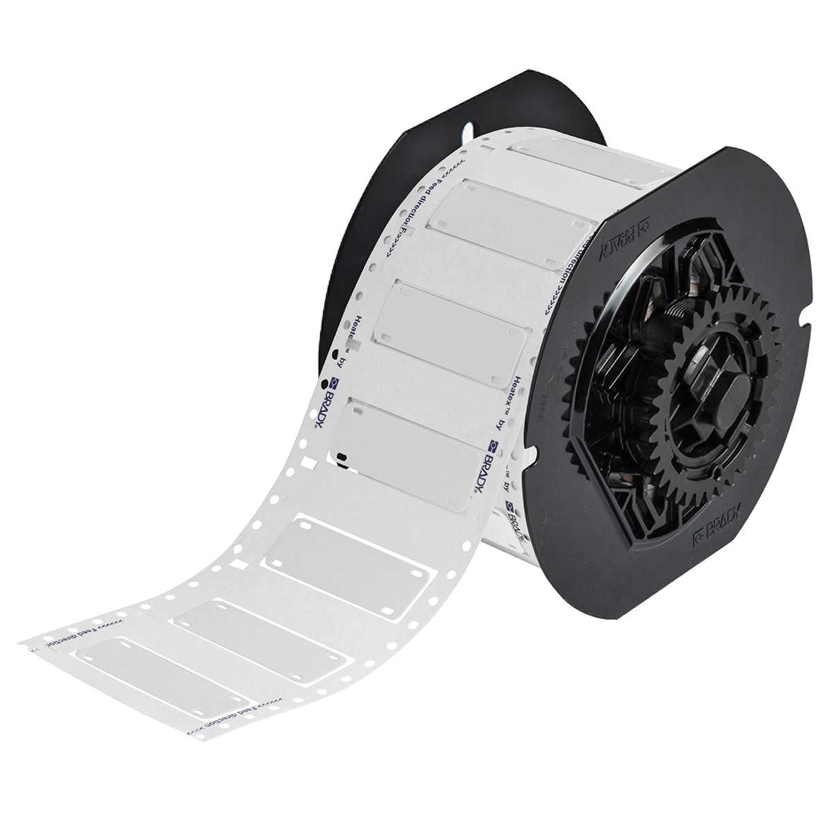 195560-B33-7525-7643-WT Heatex-kabelmerkers voor BBP33/i3300-printers, 75,00 mm (B) x 25,00 mm (H), Wit 195560-B33-7525-7643-WT Heatex-kabelmerkers voor BBP33/i3300-printers, 75,00 mm (B) x 25,00 mm (H), Wit