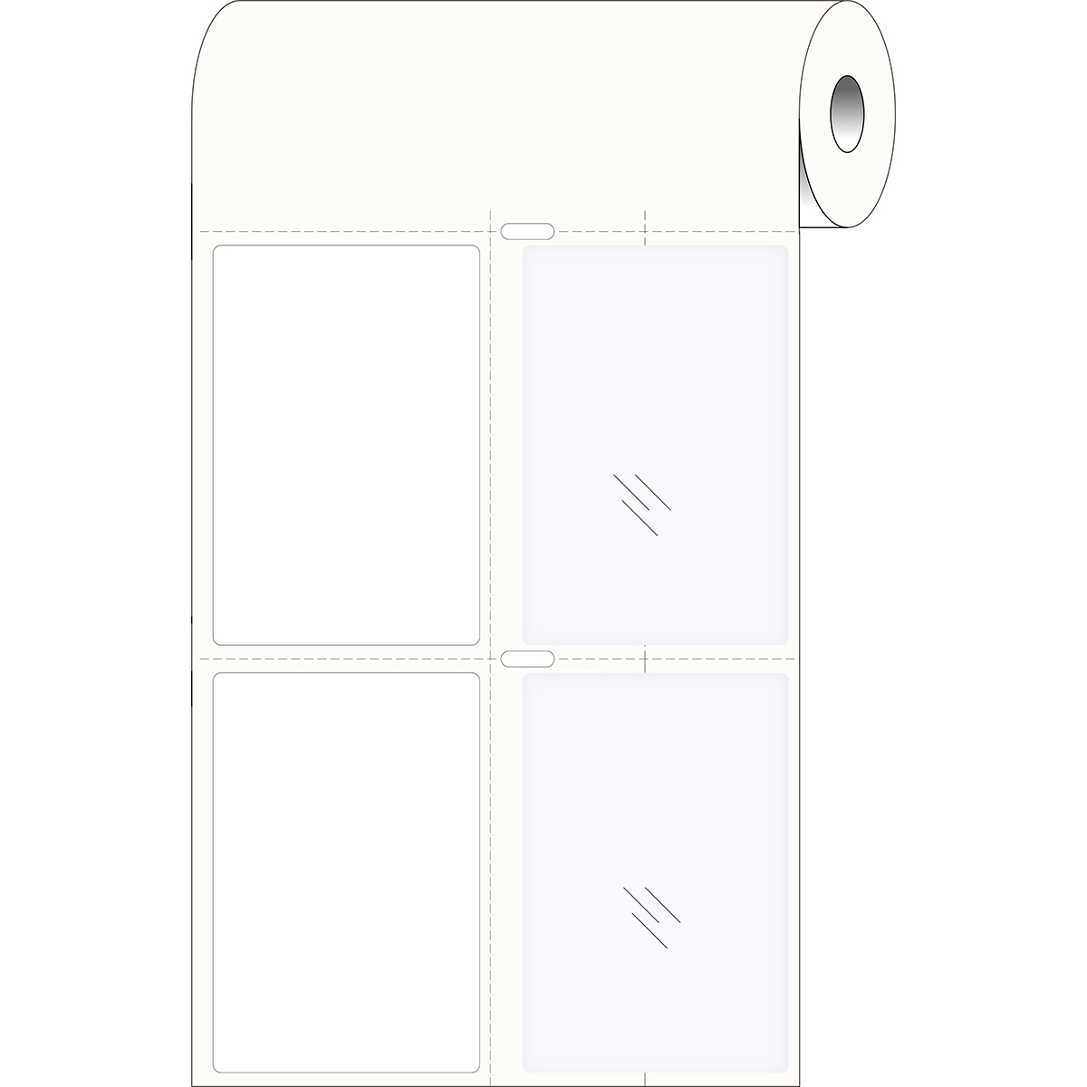 620475-THTPNP-03-434-7564-1 Print & Protect thermische transfert labels, 50,00 mm (B) x 75,00 mm (H), Zilver 620475-THTPNP-03-434-7564-1 Print & Protect thermische transfert labels, 50,00 mm (B) x 75,00 mm (H), Zilver
