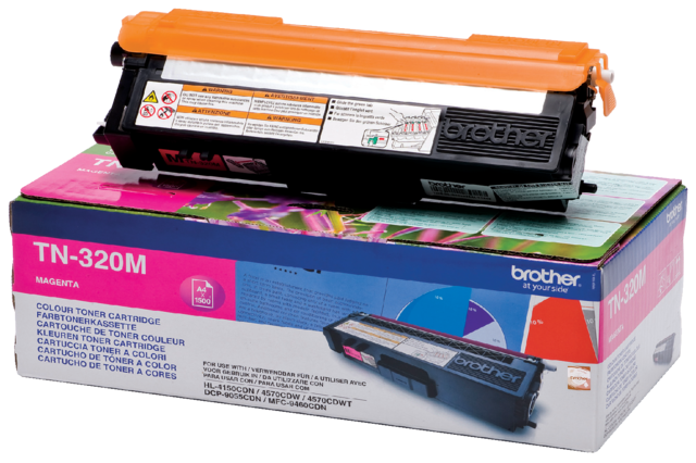 Toner Brother TN-320M rood Toner Brother TN-320M rood