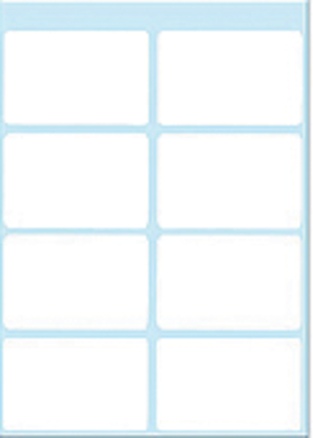 Etiket HERMA 3690 26x40mm wit 56 stuks