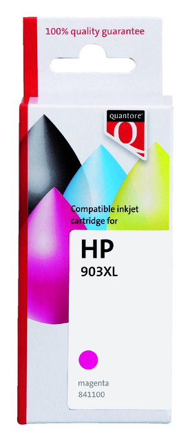 K20651PR inkcartridge quantore hp 903xl t6m07ae hc rood