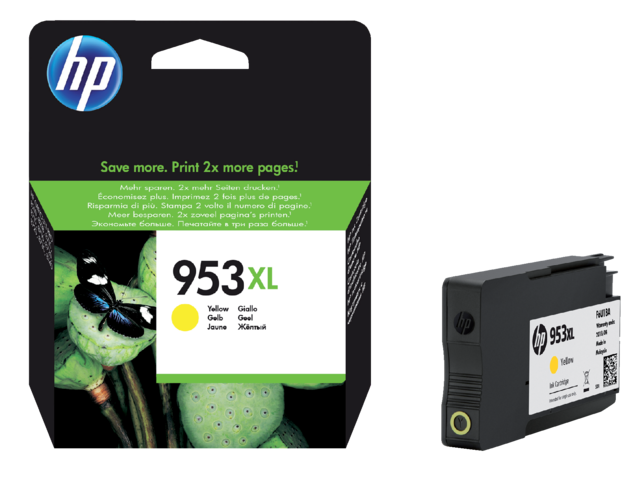 Ink cartridge HP F6U18AE 953XL yellow