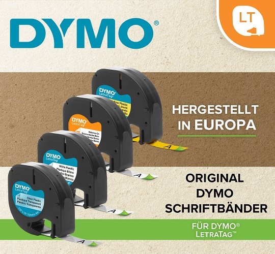 dymo letratag labels