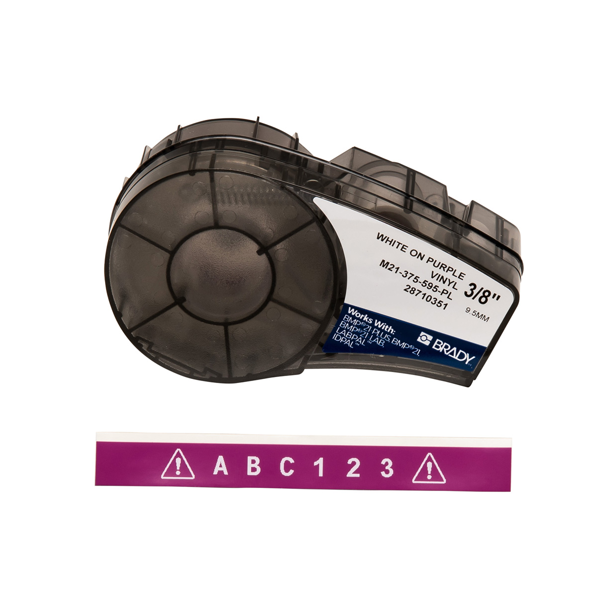 M211 en M210 vinyllabels voor binnen- en buitengebruik