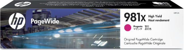 Ink cartridge HP L0R10A 981X red