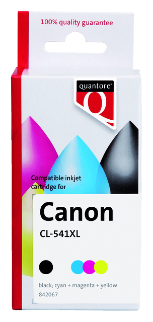 K20612PR inkcartridge quantore can cl-541xl kleur