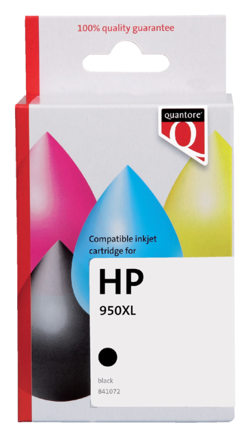 Inktcartridge Quantore alternatief tbv HP CN045AE 950XL zwart Inktcartridge Quantore alternatief tbv HP CN045AE 950XL zwart