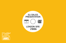 DK-11207 58 mm Ø - CD/DVD label wit