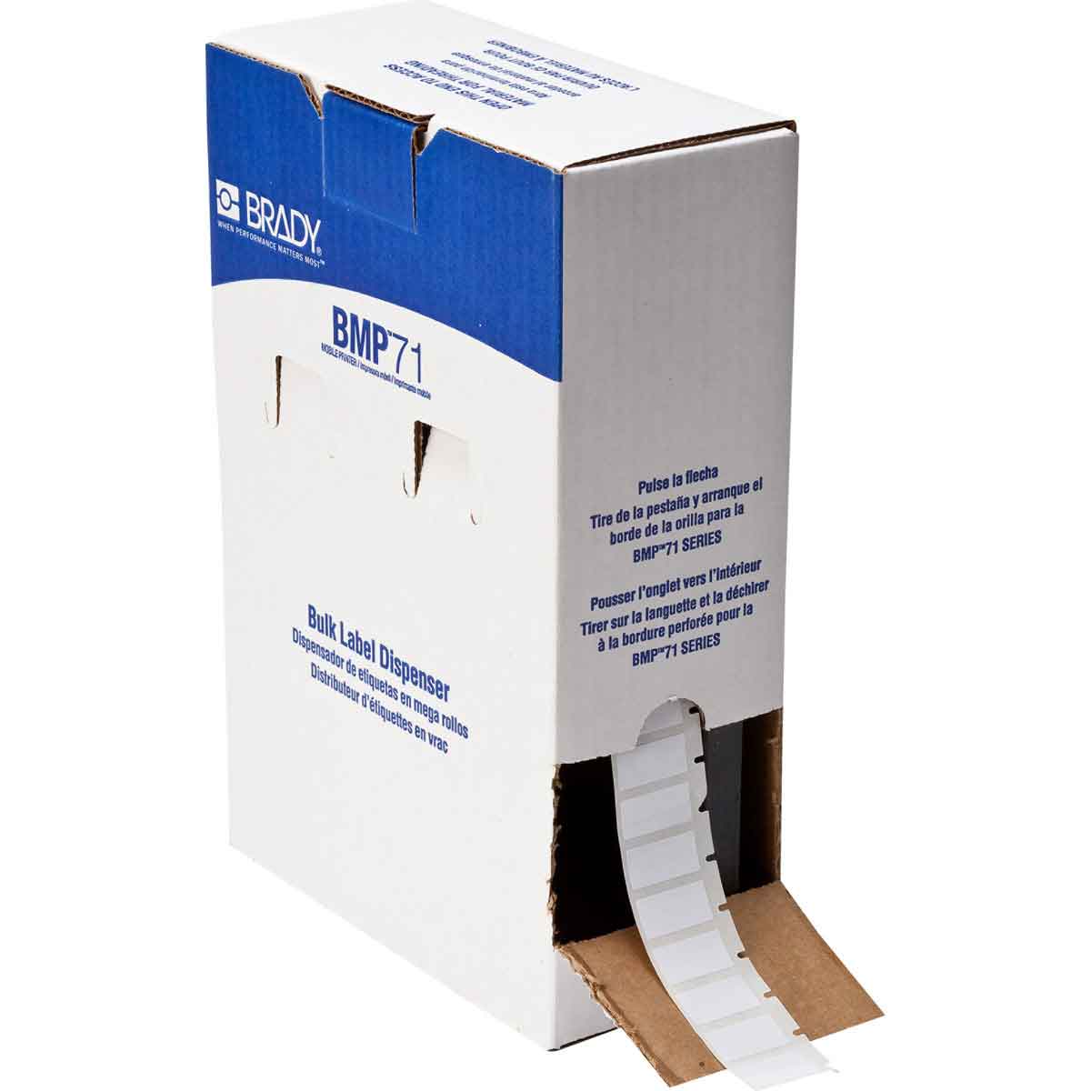 BMP71 BMP61 M611 TLS2200 Polyesterlabels voor de traceerbaarheid van bedrijfsmiddelen en apparatuur, glanzend wit, bulkverpakking BMP71 BMP61 M611 TLS2200 Polyesterlabels voor de traceerbaarheid van bedrijfsmiddelen en apparatuur, glanzend wit, bulkverpakking