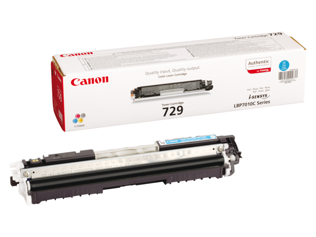 1732201 tonercartridge canon 729 1k blauw