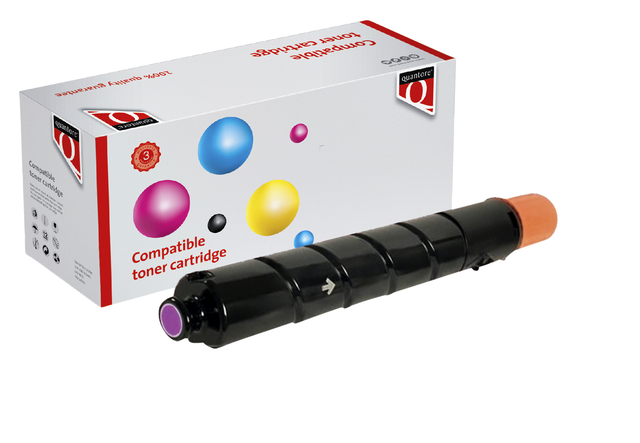 K40042PR tonercartridge quantore canon c-exv 34 19k rood