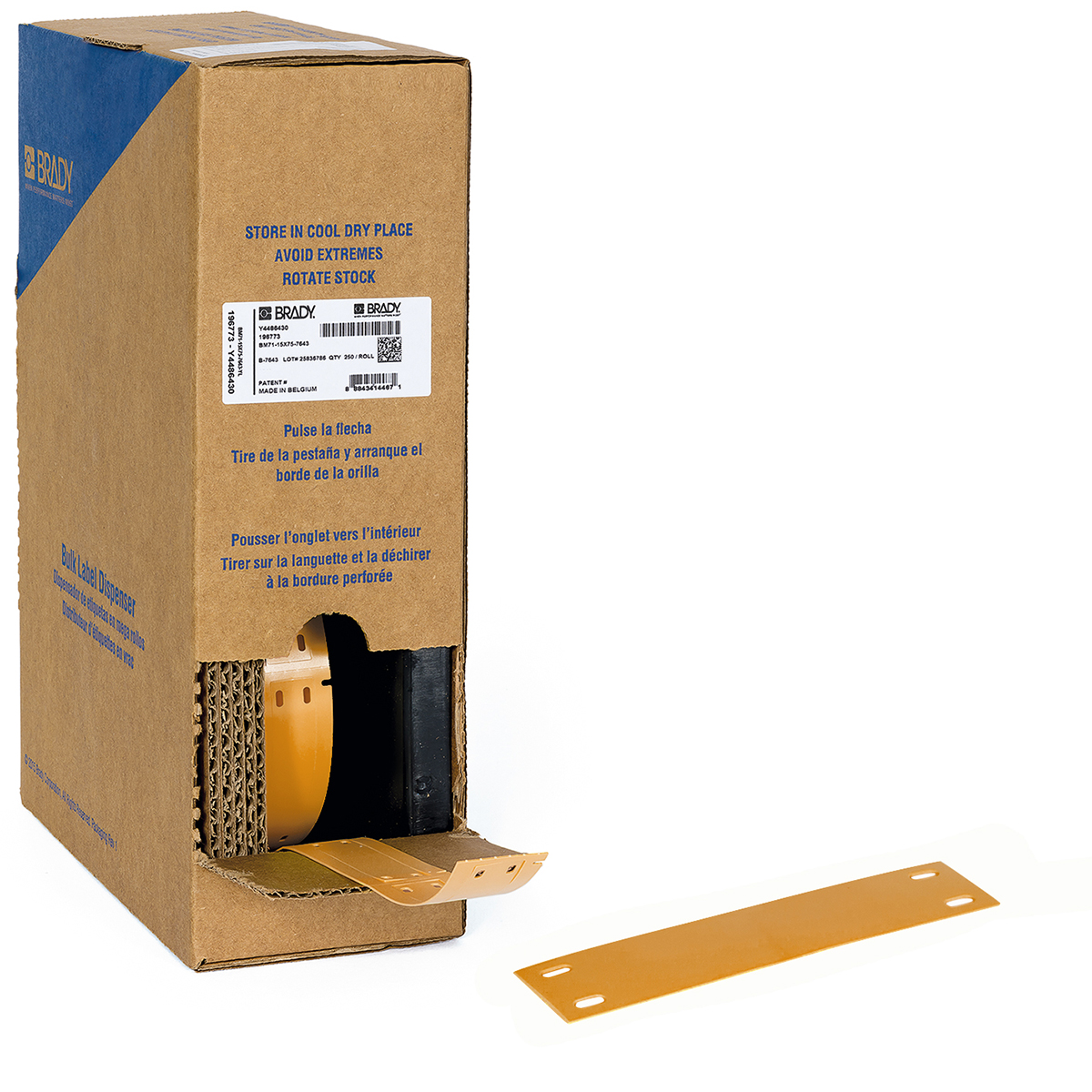 BMP71 BMP61 M611 TLS2200 Polyethyleen aanhanger bulkverpakking BMP71 BMP61 M611 TLS2200 Polyethyleen aanhanger bulkverpakking