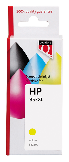 K20660PR inkcartridge quantore hp 953xl f6u18ae hc geel