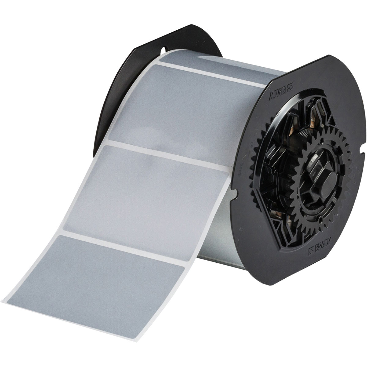 133828-B33-19-428 Gemetalliseerde polyesterlabels voor BBP33/i3300-printers, 76,20 mm (B) x 50,80 mm (H), Lichtgrijs 133828-B33-19-428 Gemetalliseerde polyesterlabels voor BBP33/i3300-printers, 76,20 mm (B) x 50,80 mm (H), Lichtgrijs