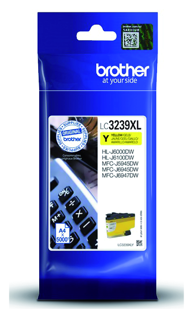 LC3239XLY inkcartridge brother lc-3239xl geel