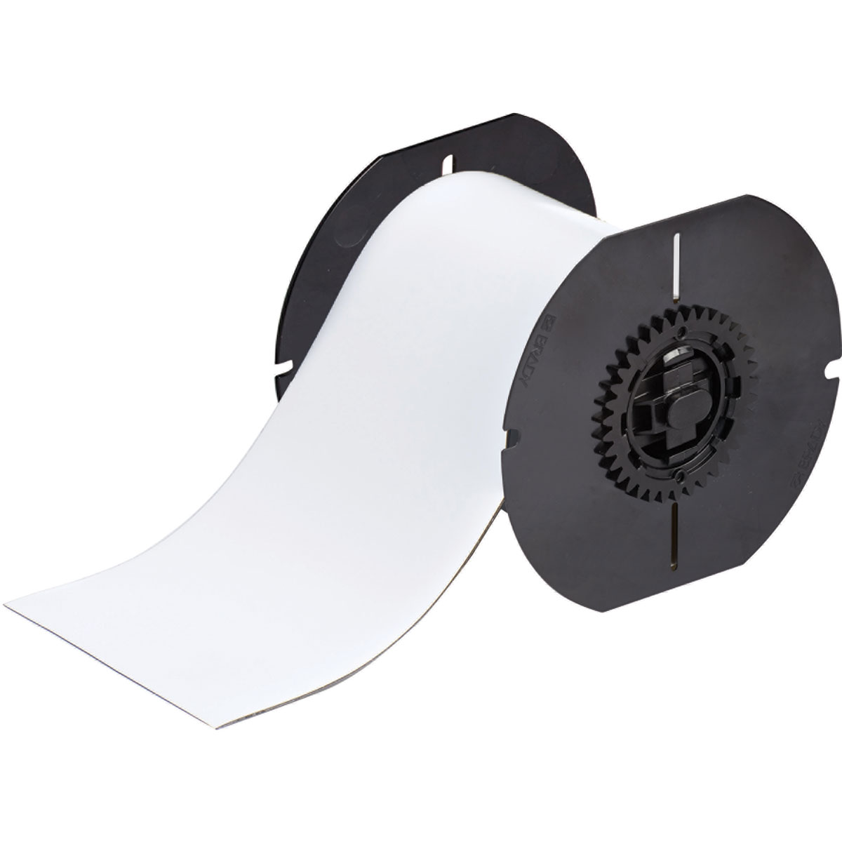 117916-B30C-4250-509-WT Bedrukbare magnetische tape voor BBP3x/S3XXX/i3300-printers, 107,95 mm (B) x 7,62 m (L), Wit