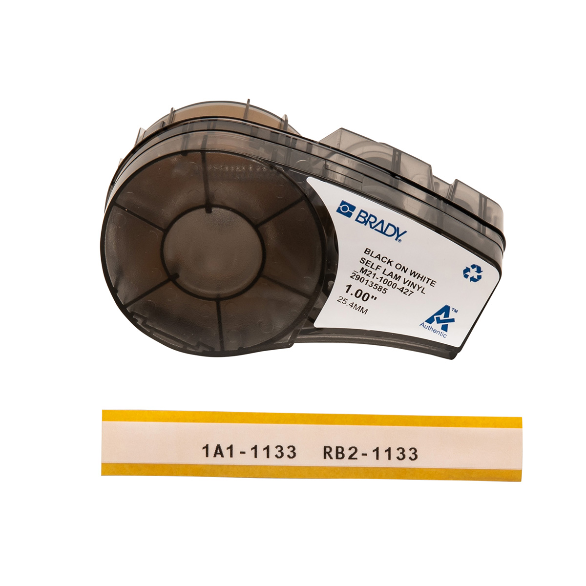 M211 en M210 zelflaminerende vinyllabels voor draad- en kabelidentificatie M211 en M210 zelflaminerende vinyllabels voor draad- en kabelidentificatie
