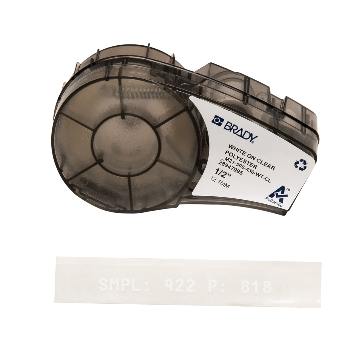M211 en M210 transparante polyesterlabels voor componenten en elektrische panelen M211 en M210 transparante polyesterlabels voor componenten en elektrische panelen