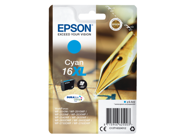 2666401 inkcartridge epson 16xl t1632 blauw