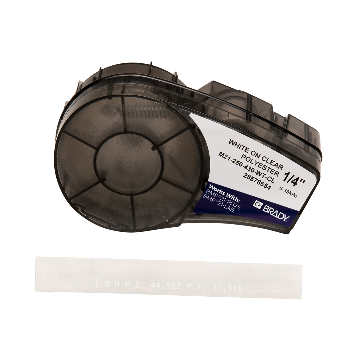 M211 en M210 transparante polyesterlabels voor componenten en elektrische panelen M211 en M210 transparante polyesterlabels voor componenten en elektrische panelen