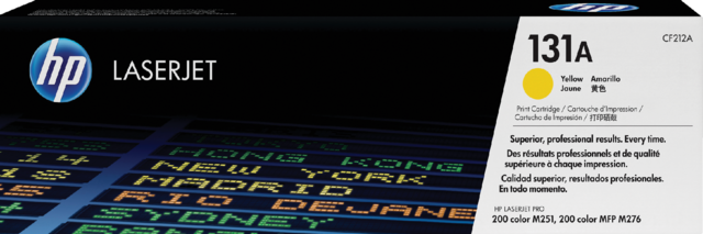 Toner cartridge HP CF212A 131A yellow