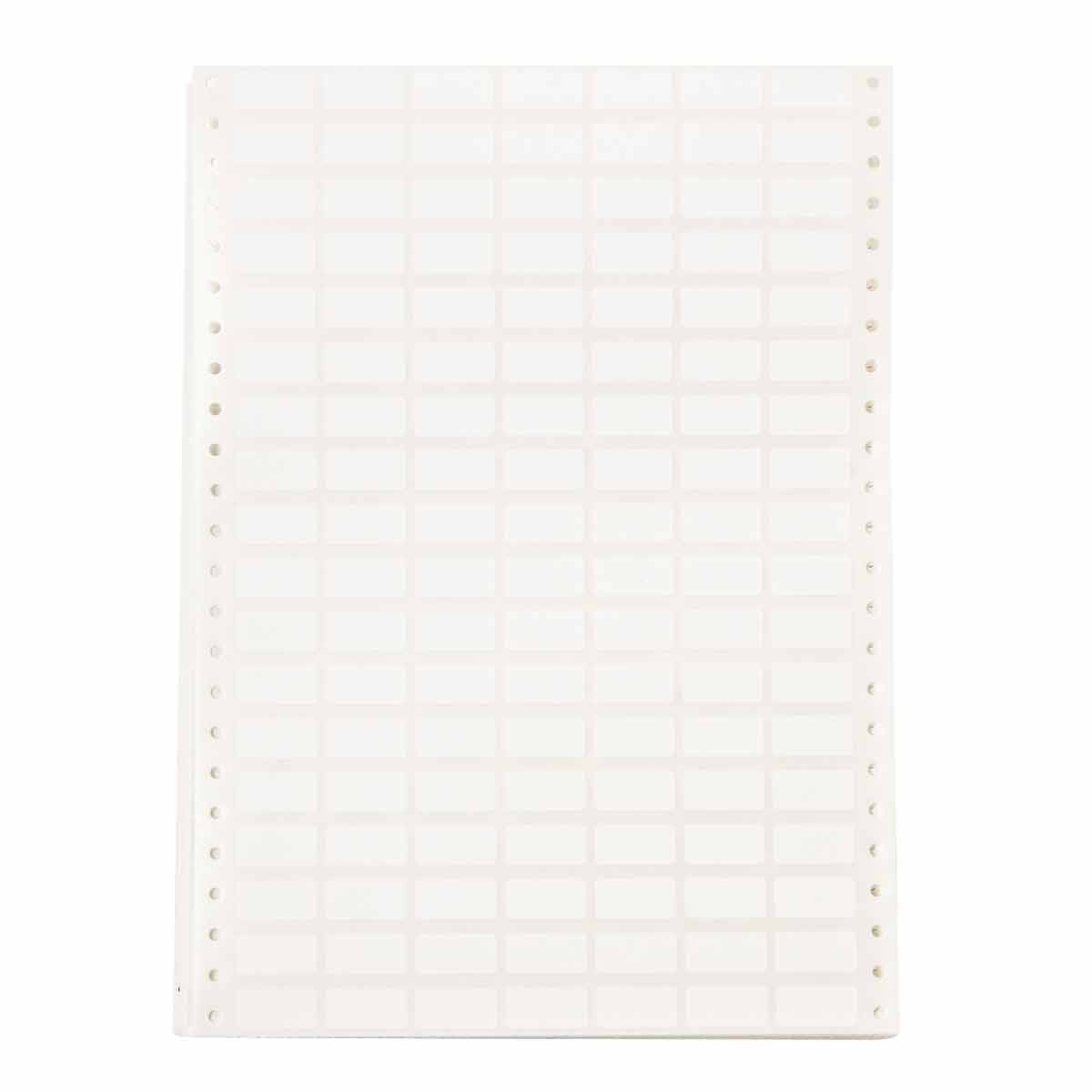 028973_DAT-20-619-10 DaTab Dot Matrix Printable Labels, 25,40 mm (W) x 12,70 mm (H), White