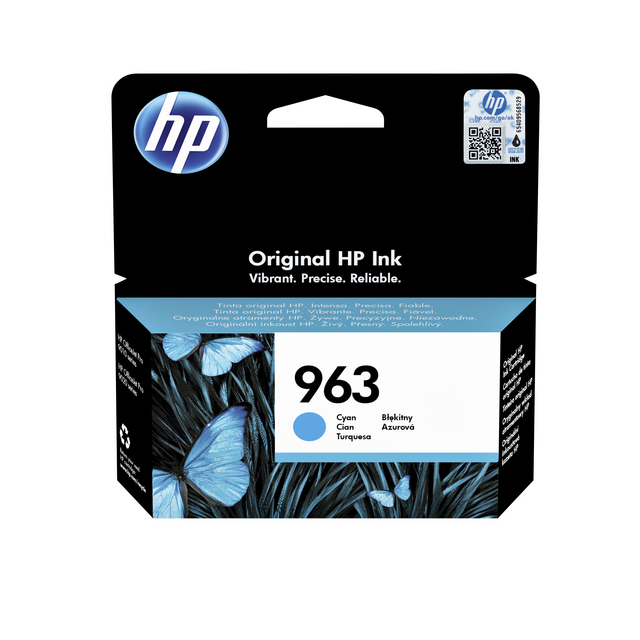 Ink cartridge HP 3JA23AE 963 blue