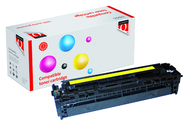 K15595PR tonercartridge quantore hp cf212a 1.8k geel