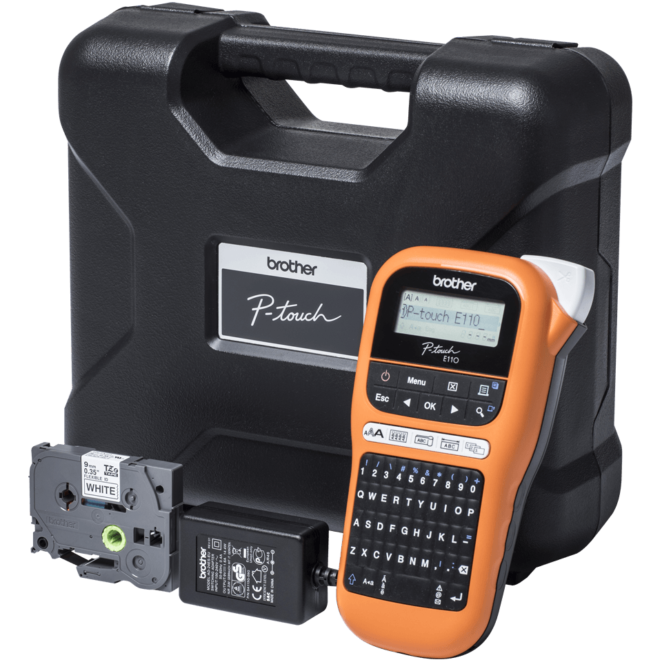 PT-E110VP label maker for installation companies PT-E110VP label maker for installation companies