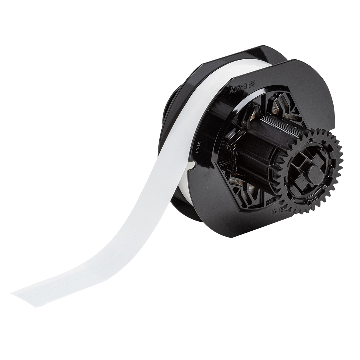 151521-B33C-500-414 B33-serie BradyGrip bedrukbaar klitmateriaal, 12,70 mm (B) x 15,24 m (L), Wit