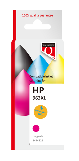 Ink cartridge Quantore alternative tbv Hp 963XL 3JA28AE hc red Ink cartridge Quantore alternative tbv Hp 963XL 3JA28AE hc red