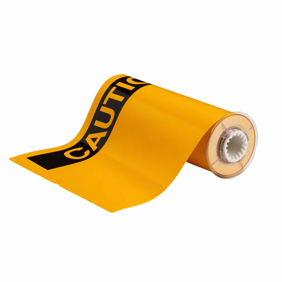 BBP85 voorgedrukte OSHAlabels "CAUTION" uit vinyl voor algemene identificatie