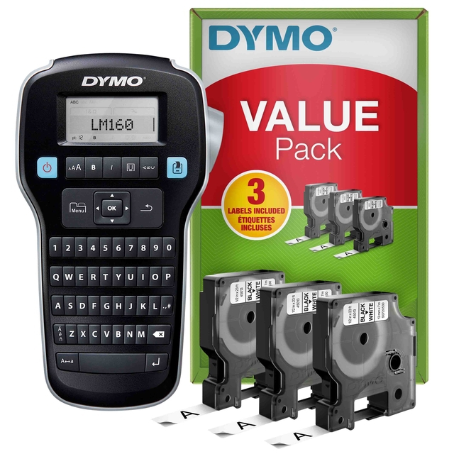 Dymo LabelManager 160 QWERTZ Valuepack