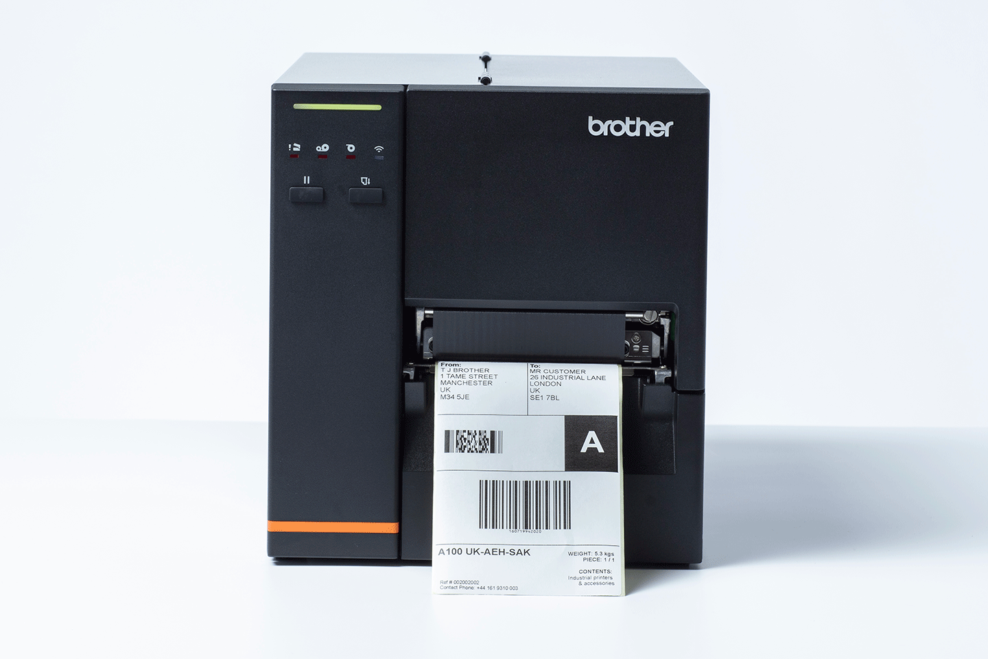 Brother TJ-4120TN industriële labelprinter