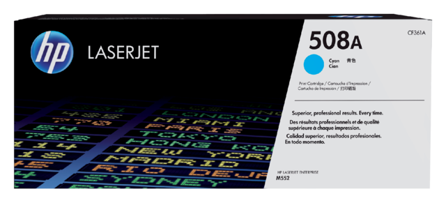 Toner cartridge HP CF361A 508A blue