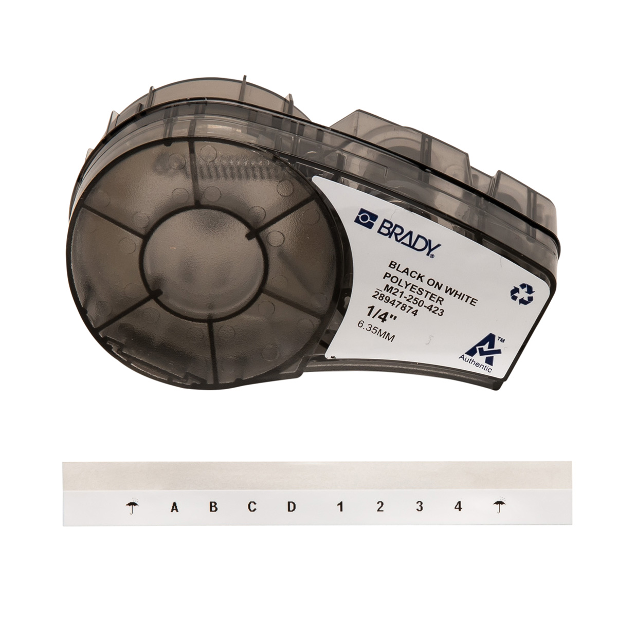 M211 en M210 transparante polyesterlabels voor componenten en panelen M211 en M210 transparante polyesterlabels voor componenten en panelen