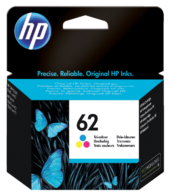 Ink cartridge HP C2P06AE 62 color Ink cartridge HP C2P06AE 62 color