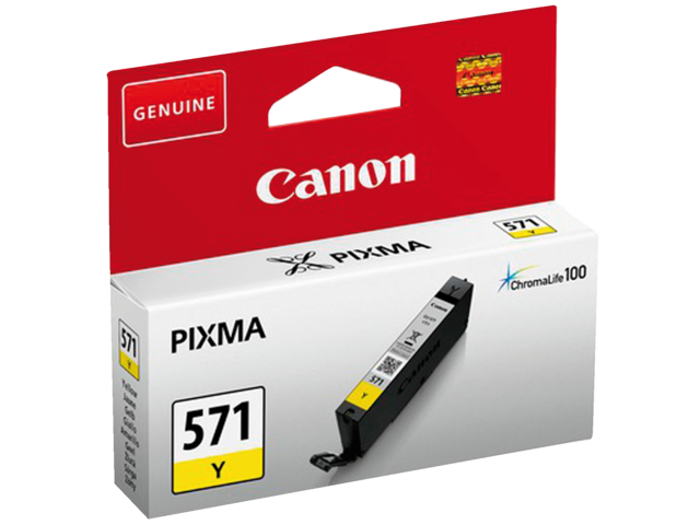 2429914 inkcartridge canon cli-571 geel