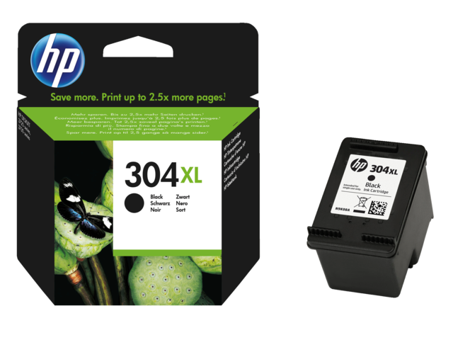 Inktcartridge HP 304XL N9K08AE zwart