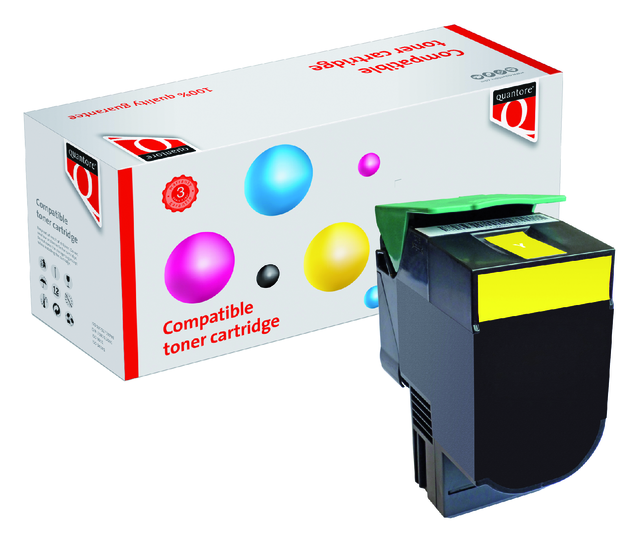 K15470PR tonercartridge quantore lex c540h2yg 2k geel