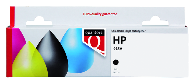 K20731PR inkcartridge quantore hp 913a l0r95ae zwart