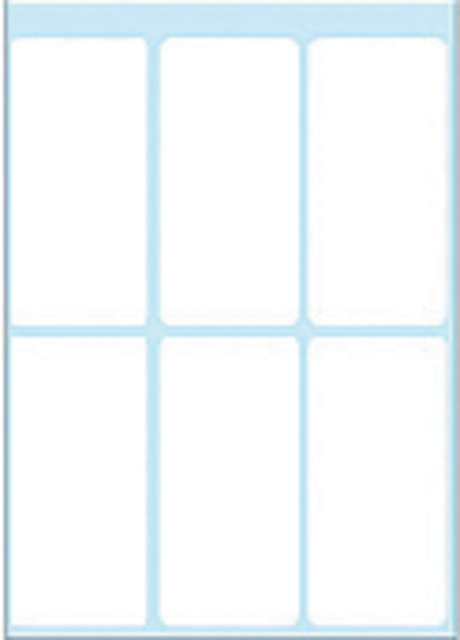 Etiket HERMA 3754 54x26mm wit 42 stuks