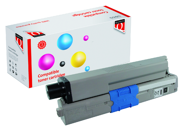 K18017PR tonercartridge quantore oki 44973536 2.2k zwart
