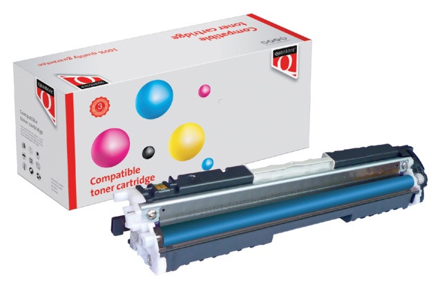 Tonercartridge Quantore alternatief tbv HP CF351A 130A blauw Tonercartridge Quantore alternatief tbv HP CF351A 130A blauw