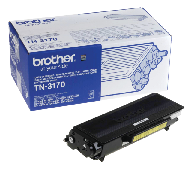 Toner Brother TN-3170 zwart Toner Brother TN-3170 zwart