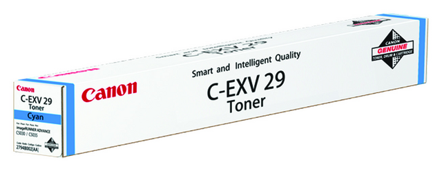 Tonercartridge Canon C-EXV 29 blauw Tonercartridge Canon C-EXV 29 blauw