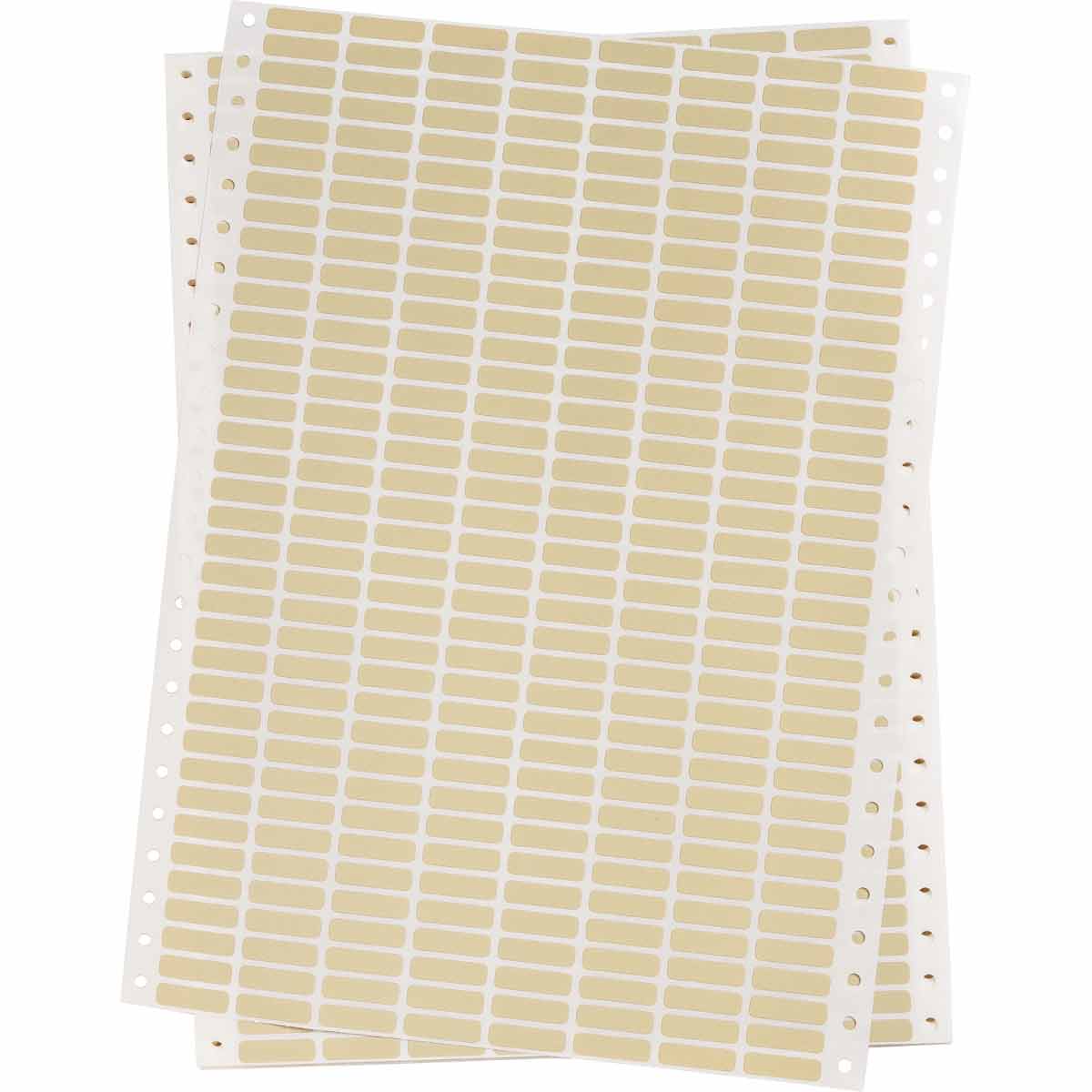 028914_DAT-50-652-10 DaTab Etiketten für Nadeldrucker, 22,86 mm (B) x 6,35 mm (H), Bernsteinfarben 028914_DAT-50-652-10 DaTab Etiketten für Nadeldrucker, 22,86 mm (B) x 6,35 mm (H), Bernsteinfarben