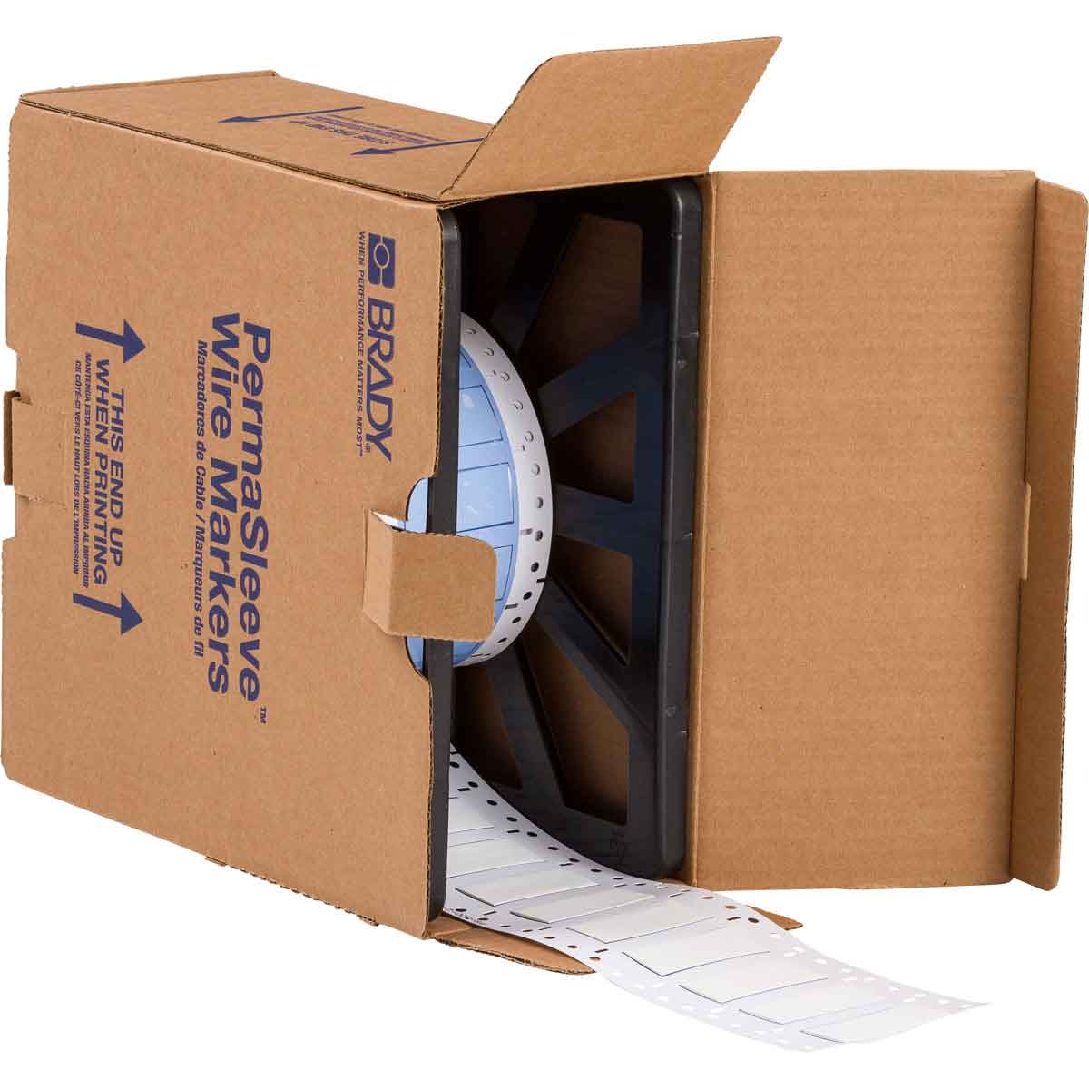 032605-PS-500-2-WT PermaSleeve krimpkousen voor draadmarkering