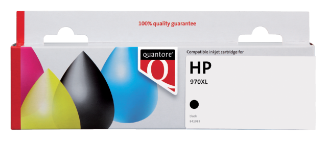 Inktcartridge Quantore alternatief tbv HP CN625AE 970XL zwart Inktcartridge Quantore alternatief tbv HP CN625AE 970XL zwart